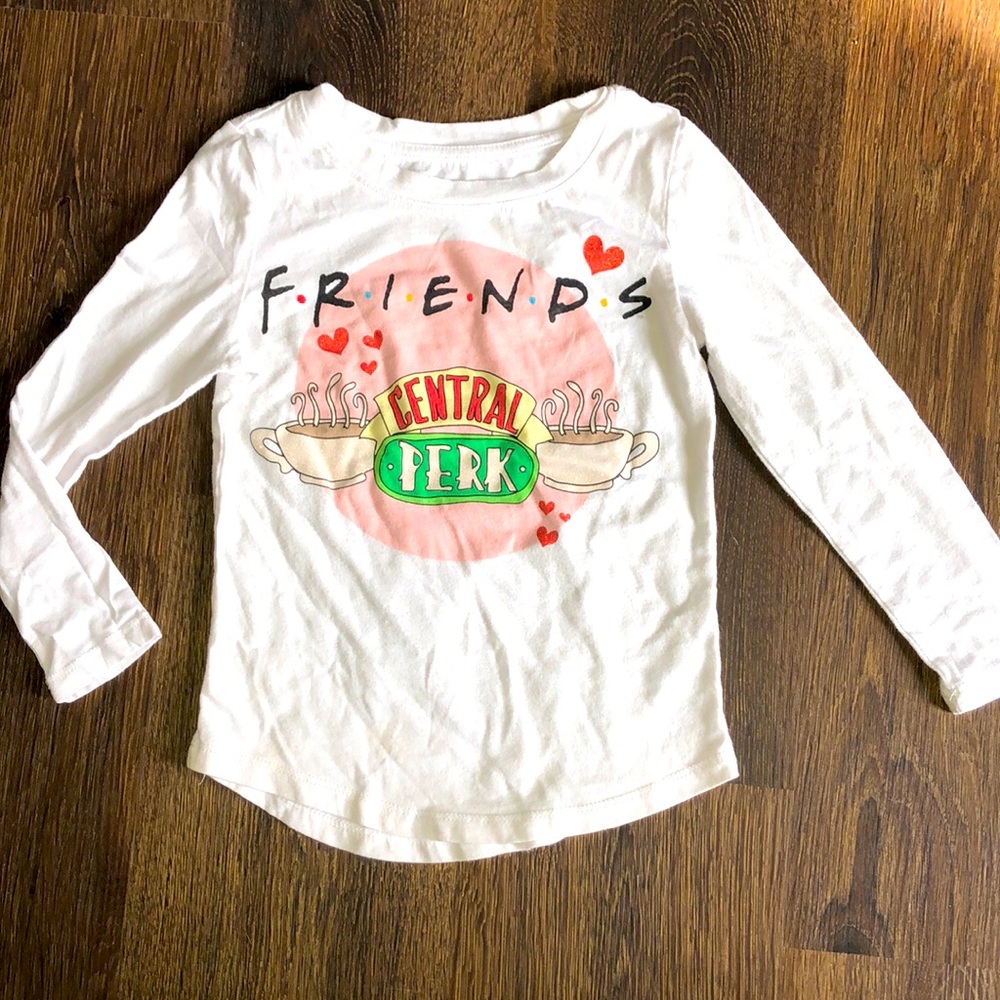 Friends long sleeve toddler tee shirt